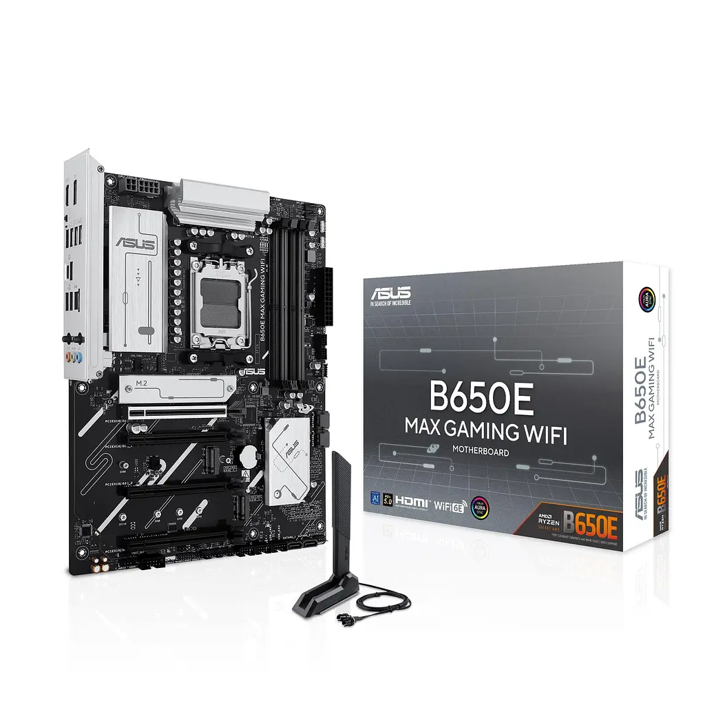 Материнська плата ASUS B650E MAX GAMING WIFI (B650E MAX GAMING WIFI) (Socket AM5, AMD B650, ATX) - фото 2