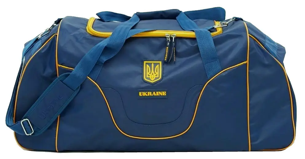 Велика дорожня спортивна сумка 80L Kharb C220L Синя - фото 2