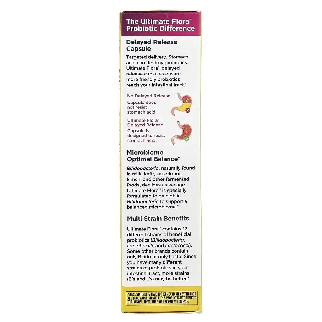 Пробіотики для жіночого здоров'я Renew Life Women's Care Ultimate Flora Probiotic 30 веганських капсул - фото 3