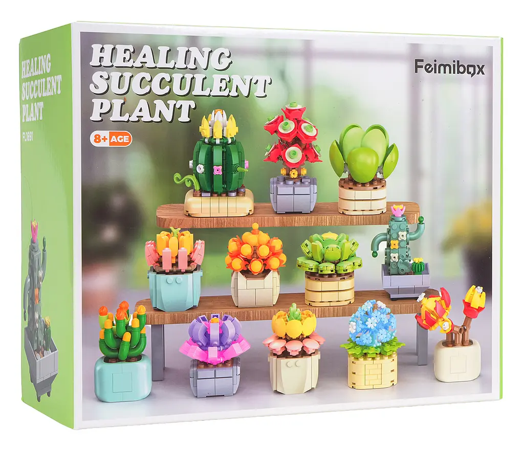 Конструктор Цветы 1097 элементов Ramiz - фото 5