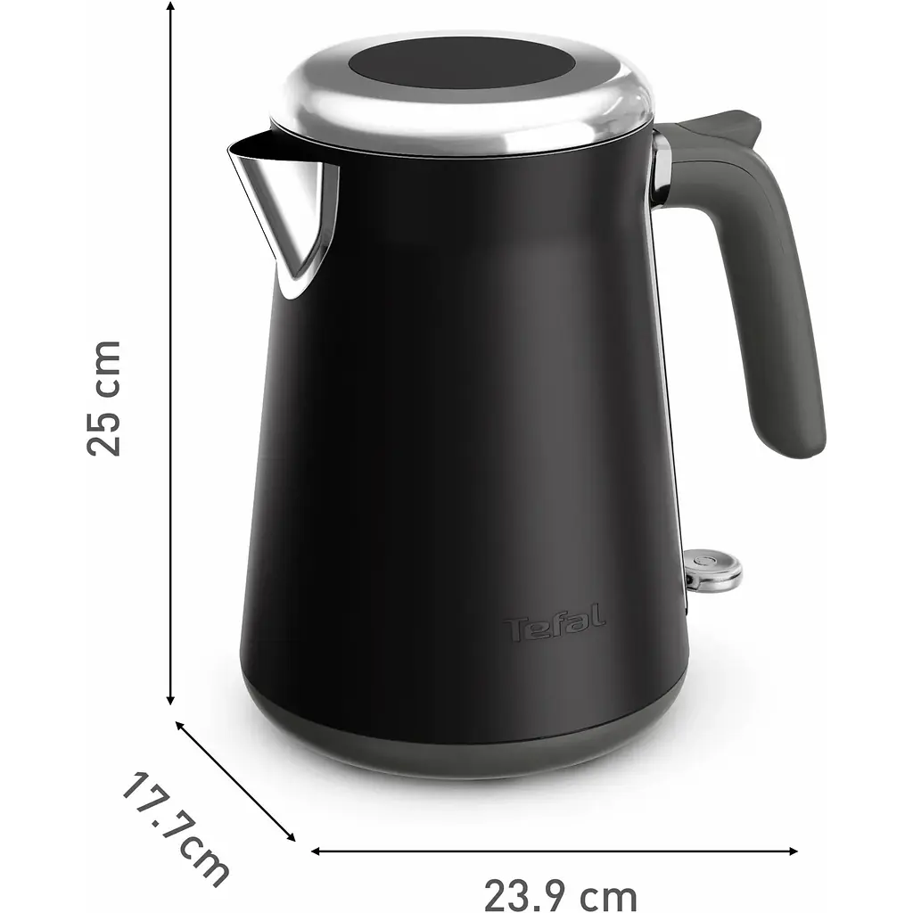 Електрочайник Tefal Collection чорний 1.68 л (KI6668E0) - фото 11