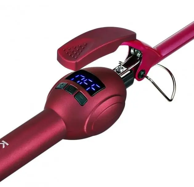 Тонка плойка Kemei KM-1023 для афро кучерів з затиском діаметр 9 мм - фото 2