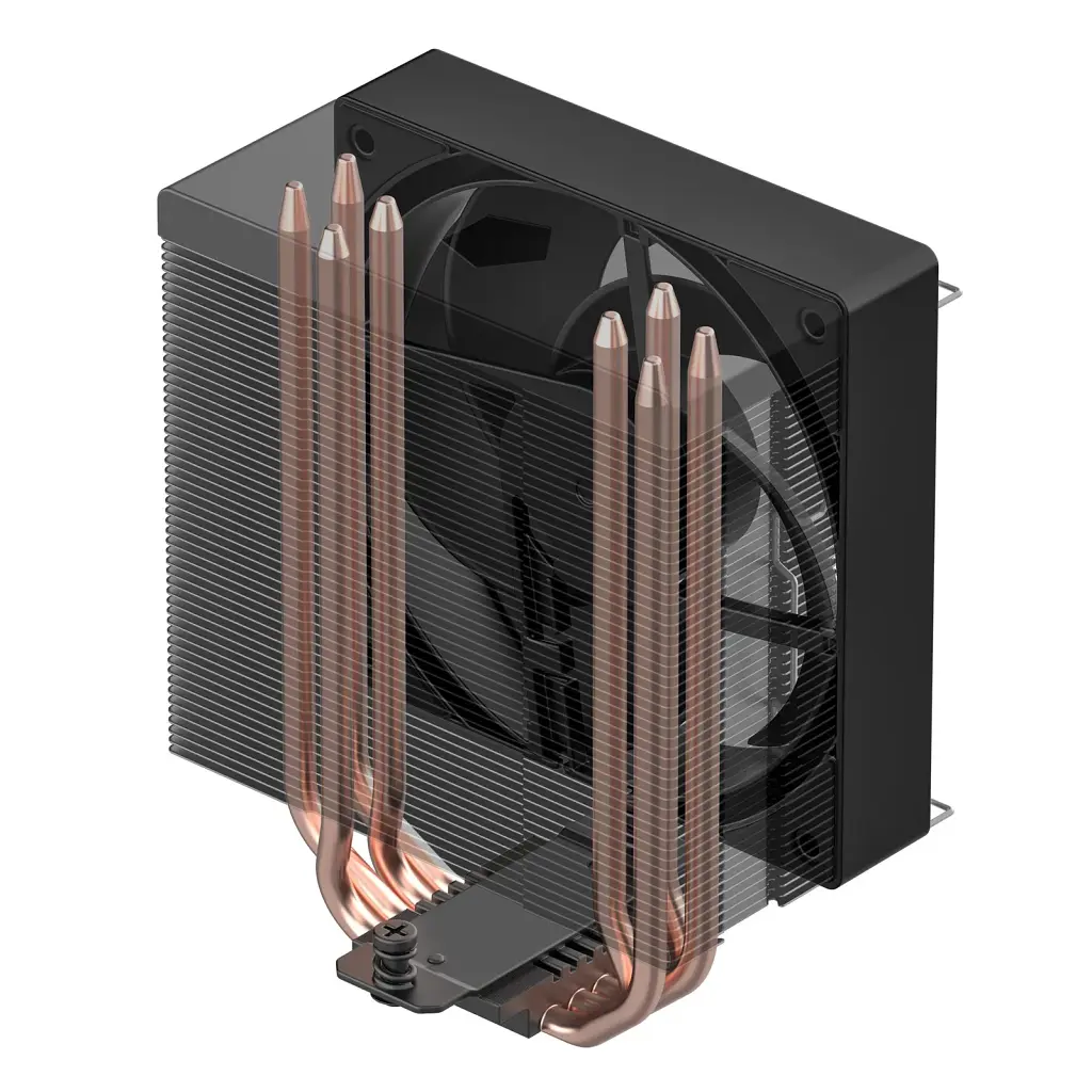 Кулер до процесора ID-Cooling SE-214-XT V2 Black (SE-214-XT V2 BLACK) - фото 3