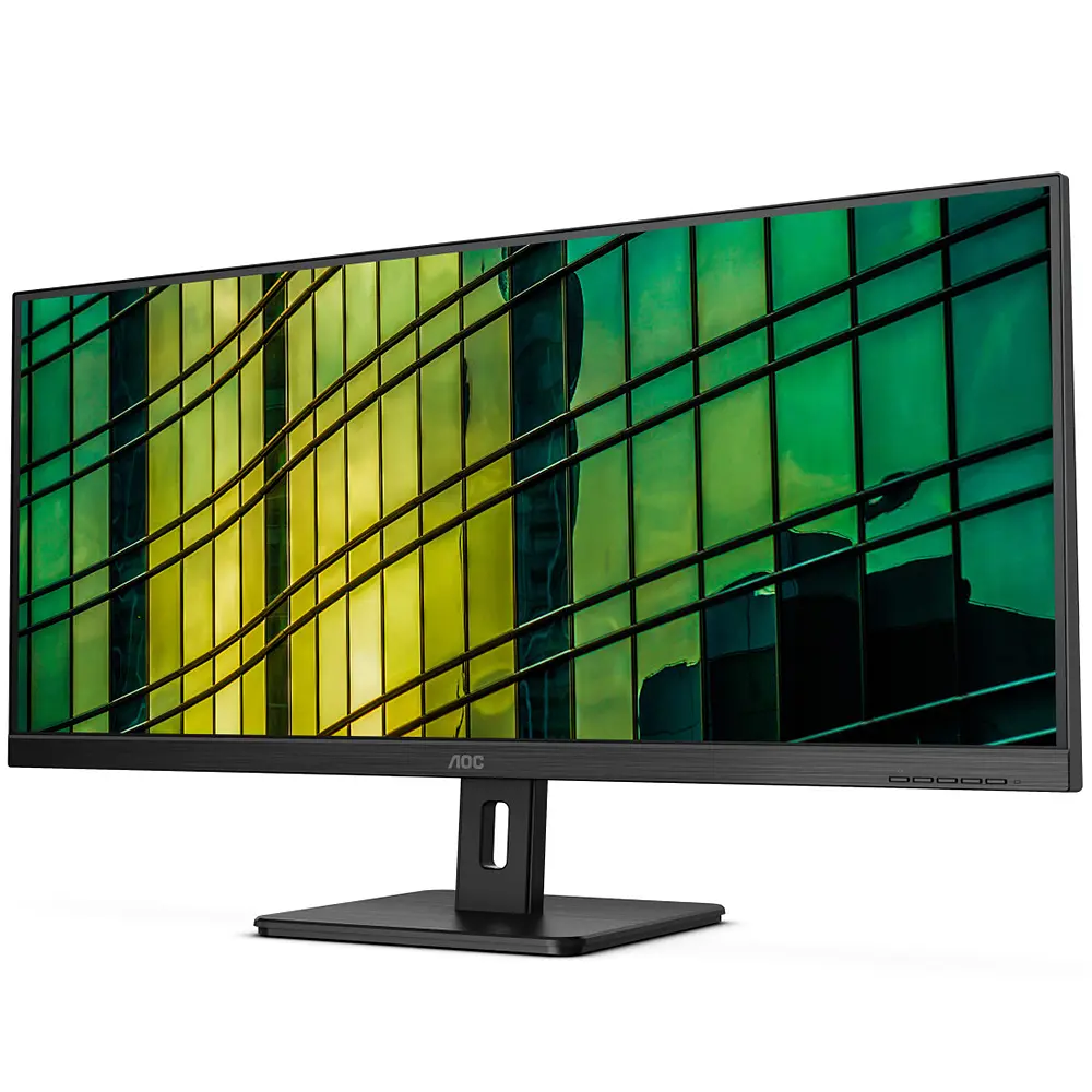 TFT 34" AOC U34E2M, WQHD, VA, 100Гц, 2х HDMI, DP, чорний - фото 3