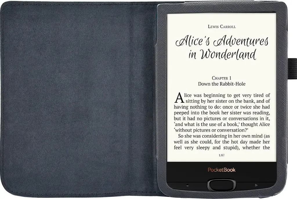 Чохол-книжка BeCover Slimbook Case для PocketBook 632 Touch HD 3 Black (703731) [98311] - фото 3
