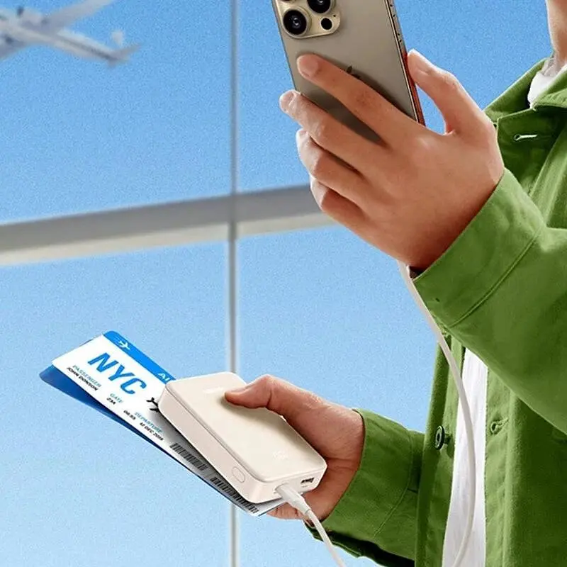 Павербанк Ugreen PB508 з швидкою зарядкою рожевий 20000 mAh - фото 7