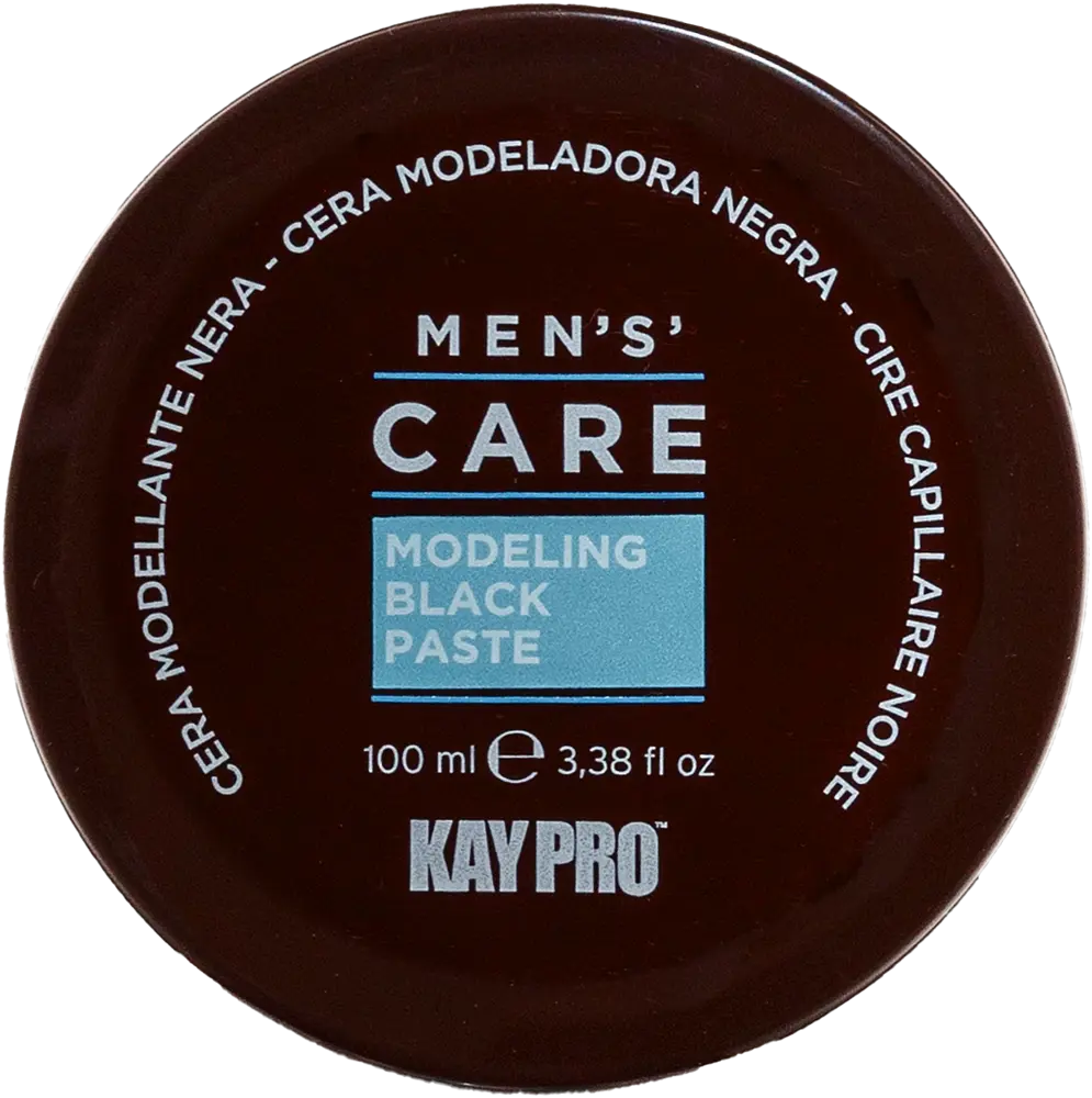 Паста-камуфляж для укладання волосся KAYPRO MEN'S CARE Modeling Black Paste 100 мл - фото 3
