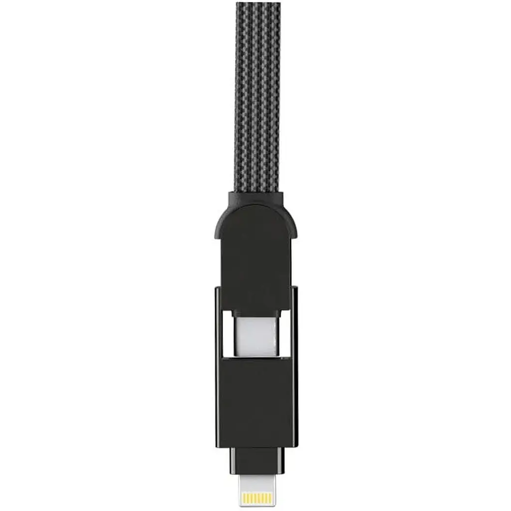 Кабель Rolling Square inCharge XL 2 м чорний (XLM01R) - фото 3