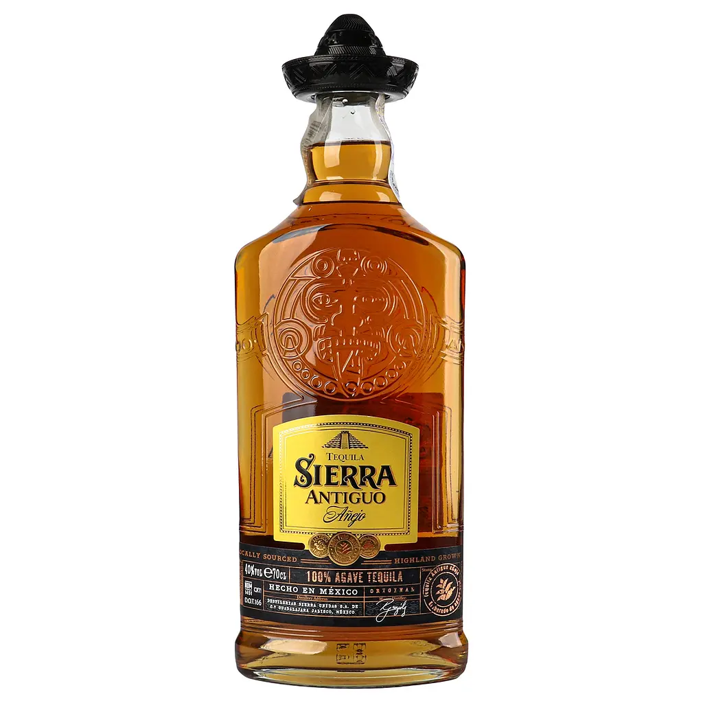 Текіла Sierra Antiguo Anejo 100% Agave 40% 1.4 л (2 шт. х 0.7 л) - фото 2