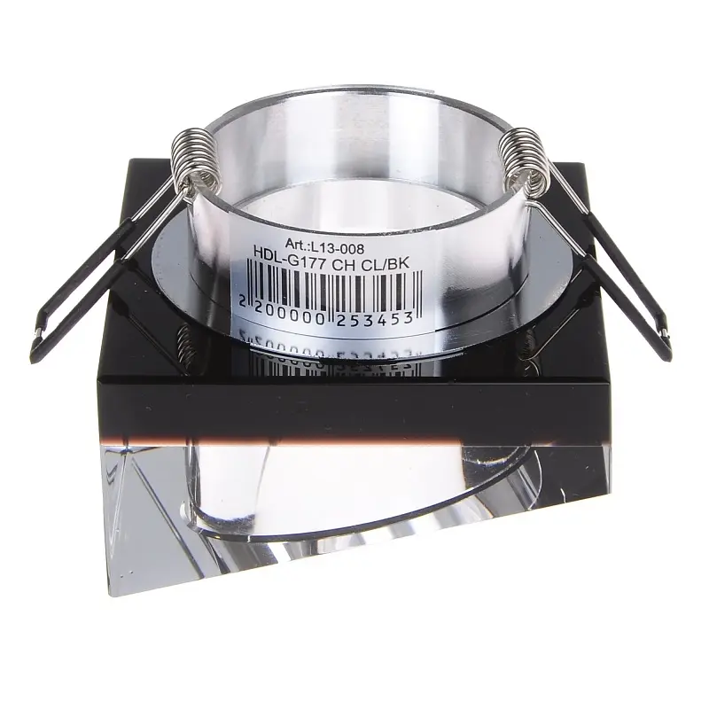 Світильник точковий Brille декоративний HDL-G177 CH CL/BK MR16 L13-008 - фото 4