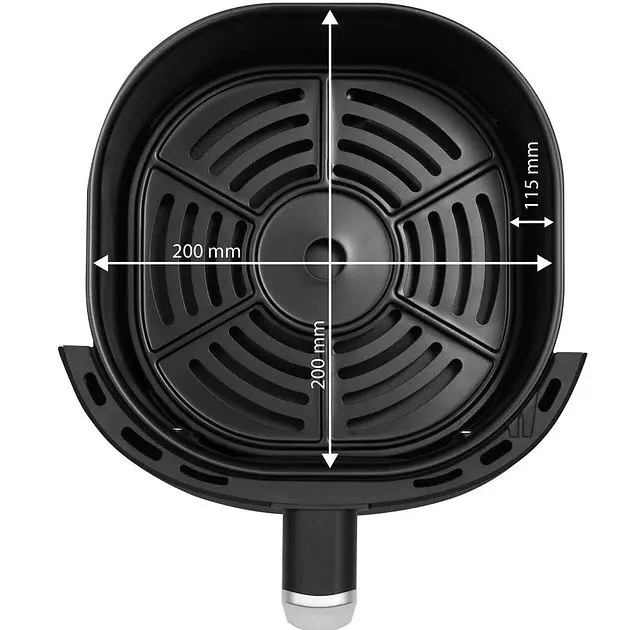 Мультипіч-аерофритюрниця ECG AF 4000 Compact Fry 3,8 л - фото 6