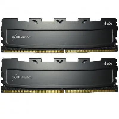 Модуль пам'яті для комп'ютера DDR3L 16GB (2x8GB) 1600 MHz Black Kudos eXceleram (EKBLACK3161611LAD) - фото 2