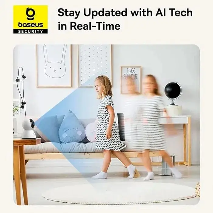 IP-камера видеонаблюдения Baseus Security P1 Indoor Camera 3K - фото 7
