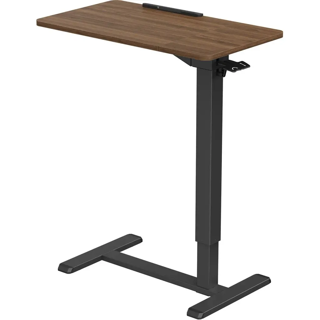 Приставний комп'ютерний стіл OfficePro ODM320DW Dark Wood/Black [148341] - фото 2