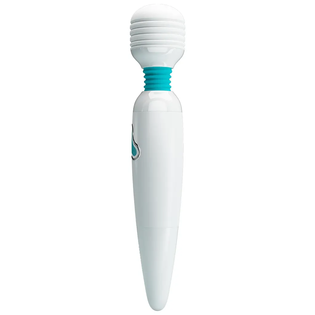 Вібромасажер Pretty Love Body Wand Cloud, 25 см (білий) - фото 4
