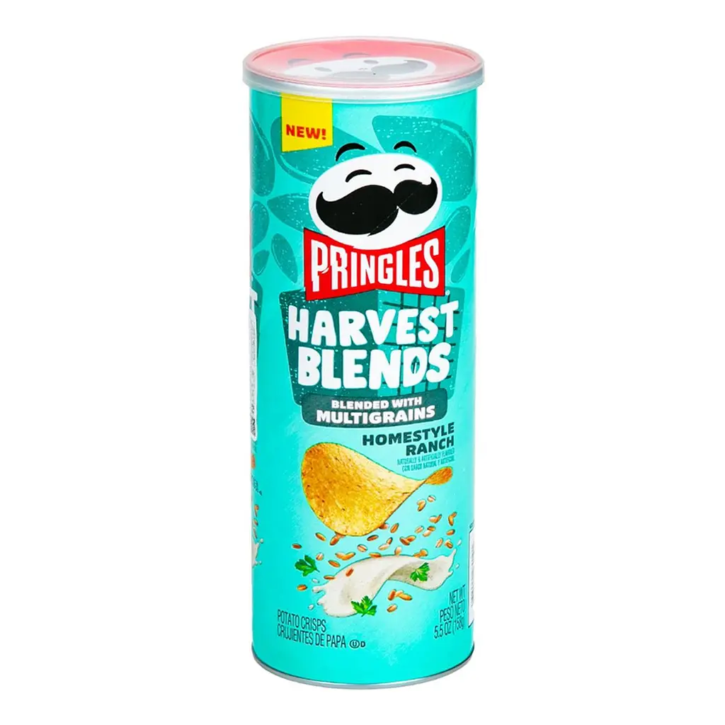 Чипси Pringles Harvest Blends Multigrains Homestyle Ranch 158 г