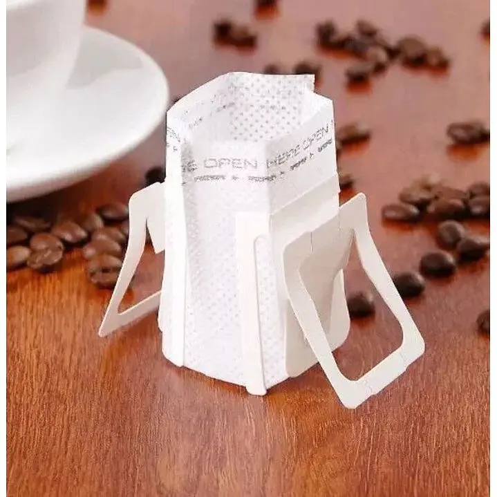 Дрип пакеты из целлюлозы Semi Drip Bags, 50 шт для заваривания кофе и чая - фото 2