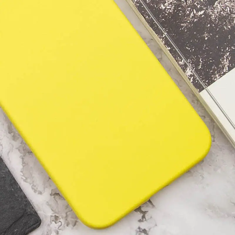 Чехол Silicone Cover Lakshmi Full Camera (AAA) для Google Pixel 8 Pro Желтый / Yellow - фото 3