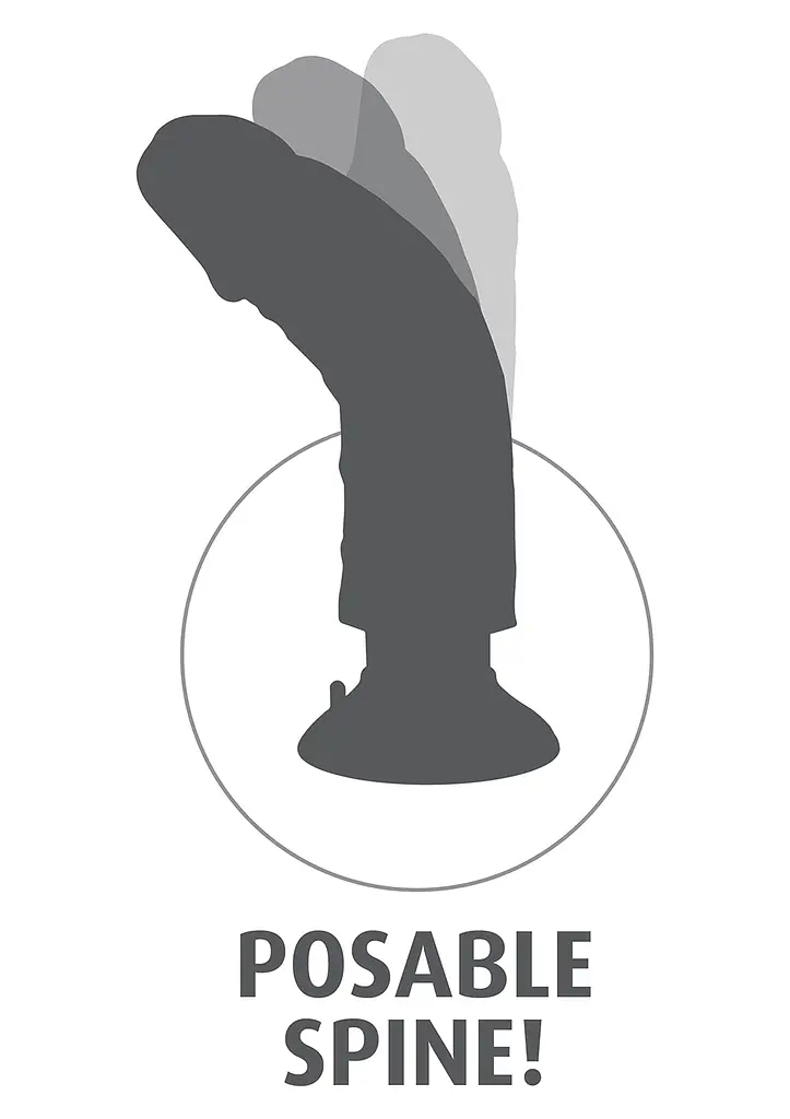 Вібратор Pipedream Vibrating Cock 22.8 см тілесний - фото 5