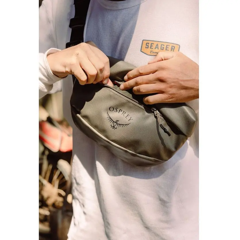 Сумка поясная Osprey Transporter Waist бежевая - фото 8