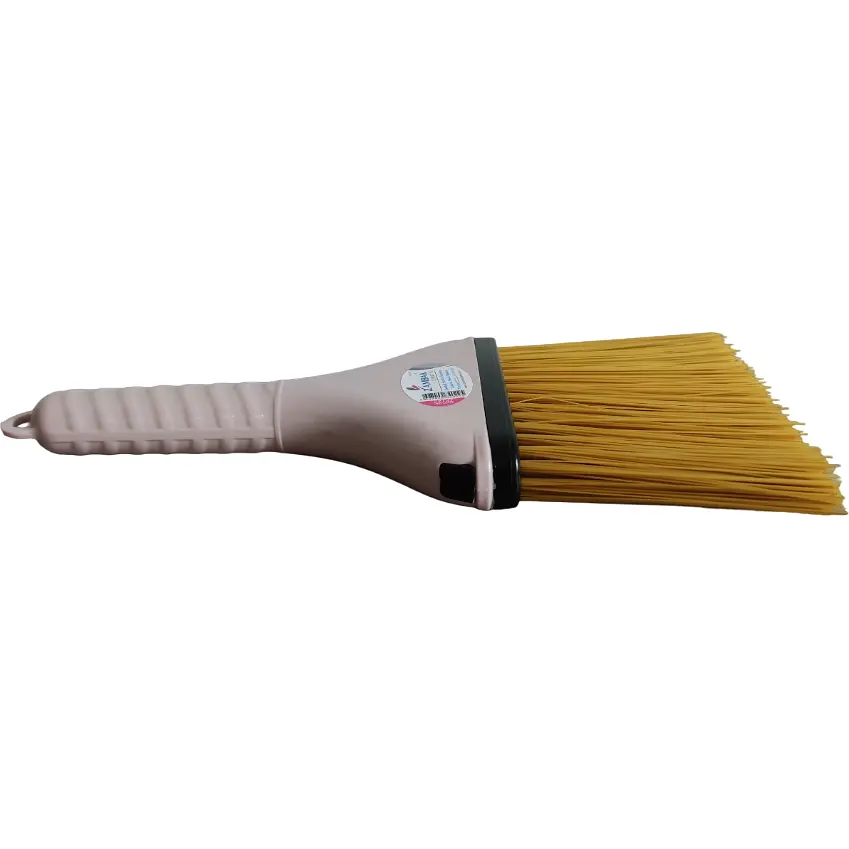 Веник Zambak Plastik пластиковый для уборки 12х27 см пудровый (ZP-122p) - фото 3
