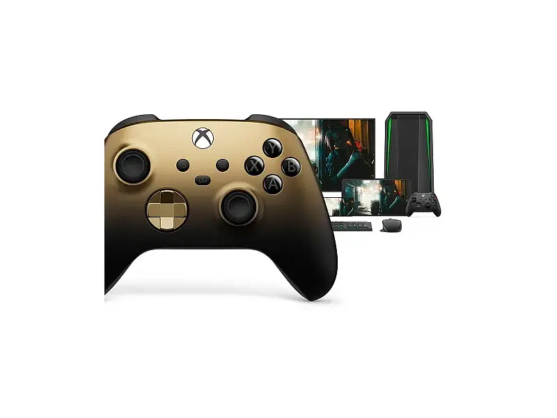 Геймпад Microsoft Xbox Series X | S Wireless Controller Gold Shadow Special Edition (QAU-00121) - фото 5