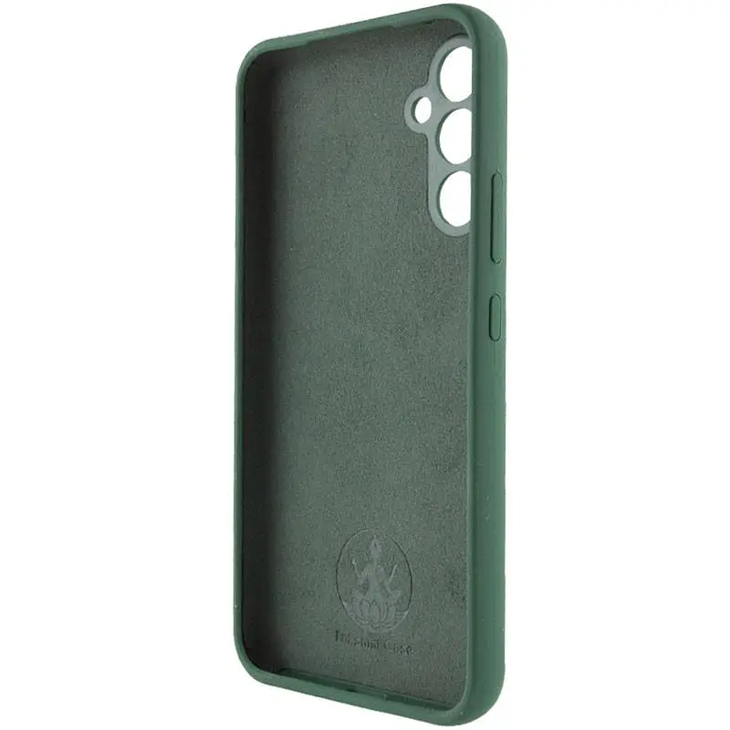 Чохол Silicone Cover Lakshmi Full Camera (AAA) with Logo для Samsung Galaxy S25+ Зелений / Cyprus Green - фото 4