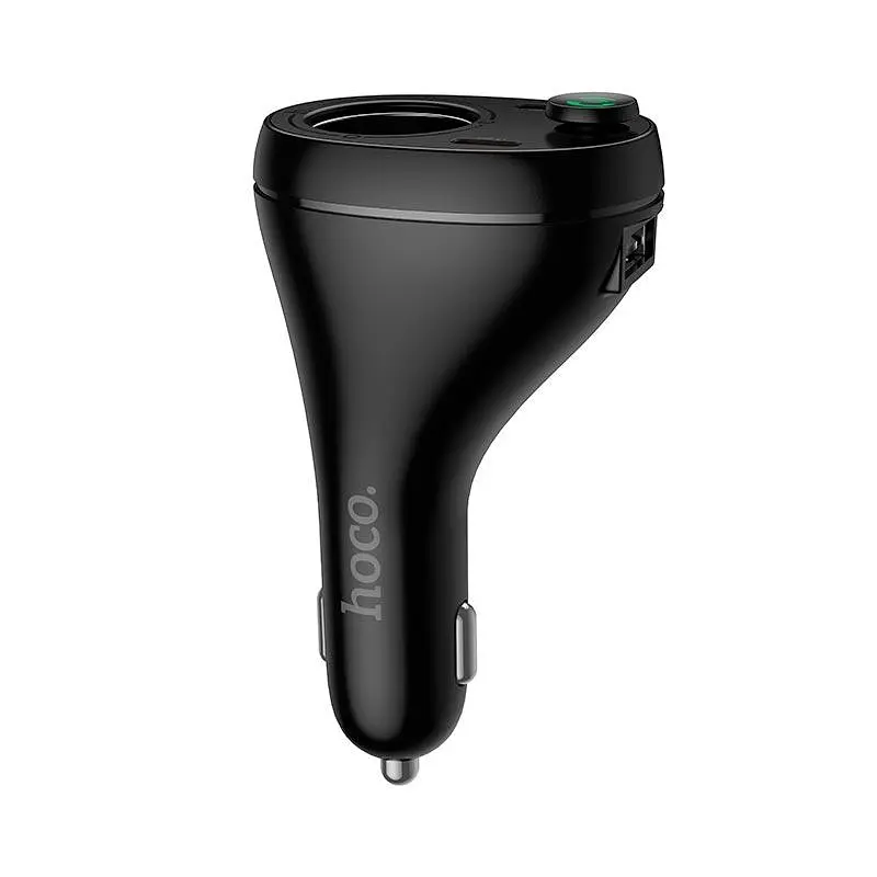 Адаптер автомобильный HOCO Star cigarette lighter car BT FM transmitter E88 | - фото 2