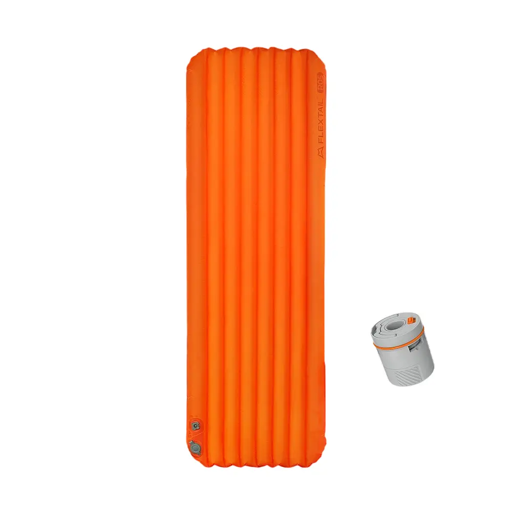 Килимок самонадувний Flextail Tiny Slleeping Pad R05 AVS, розмір L (196 х 55 х 7 см), помаранчевий