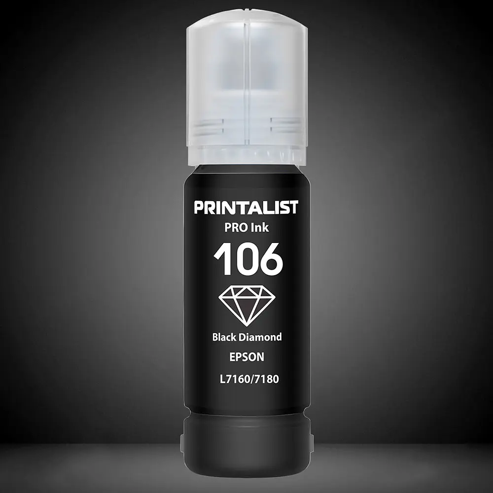 Чорнило PRINTALIST 105 для Epson L7160/7180 70г Photo Black водорозчинне (PL106PB) - фото 6