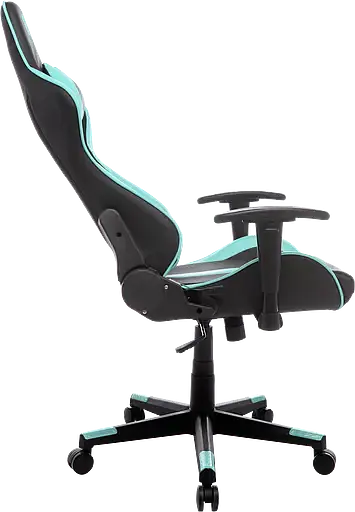 Геймерское кресло GT Racer черное с ментоловым (X-2527 Black/Mint) - фото 6