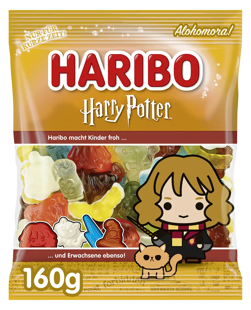 Желейні цукерки Haribo Harry Potter Hermine Granger 160г