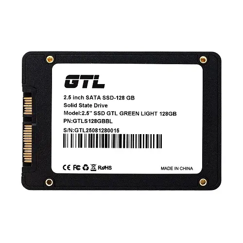 Твердотільний накопичувач SSD GTL 128Gb, Green Light, SATA3, 2.5", 3D TLC, 550/500 МБ/с, Bulk teh0019737 - фото 2