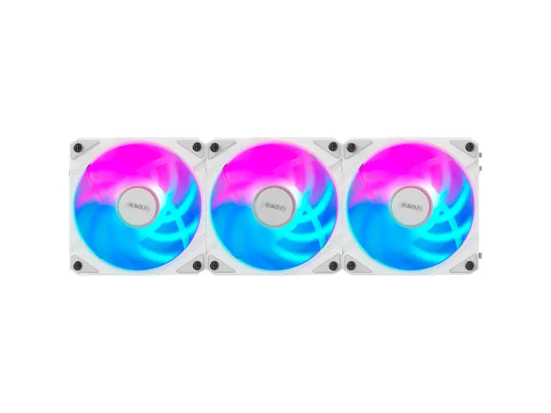 Вентилятор Gigabyte AORUS Ez Chain Fan 120 Ice 3-Pack (GP-ECFAN1203 ICE) - фото 2
