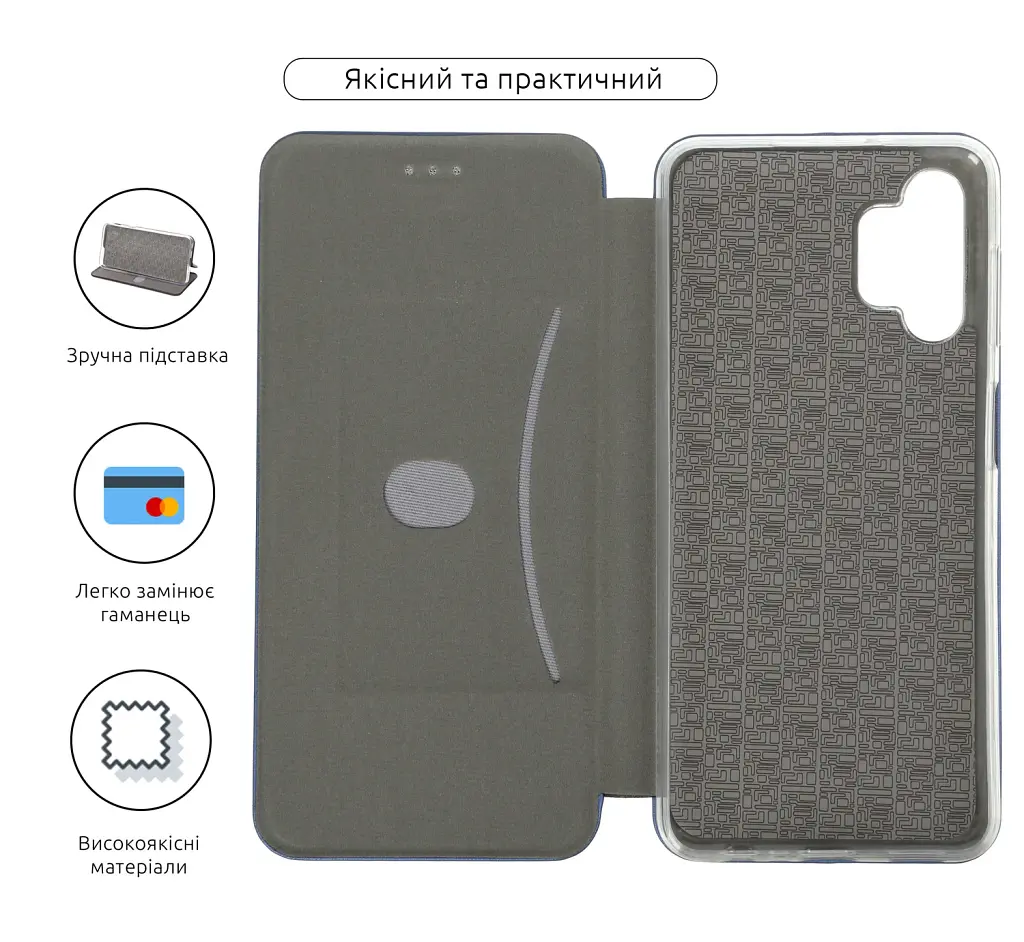 Чохол-книжка ArmorStandart G-Case для Samsung A04s / A13 5G Blue - фото 3