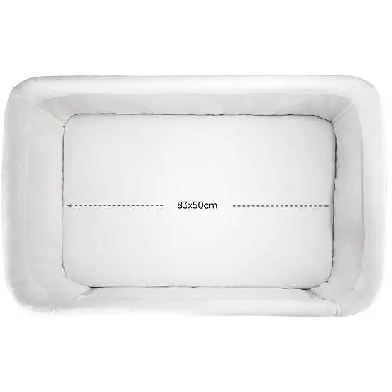 Приставная кровать Hauck Face to Me 2 Melange Grey, серая (60853-1) - фото 7