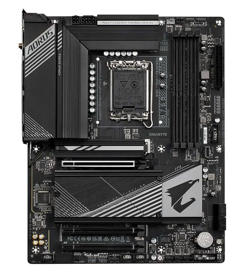 Материнская плата Gigabyte B760 AORUS ELITE AX DDR4 - фото 2