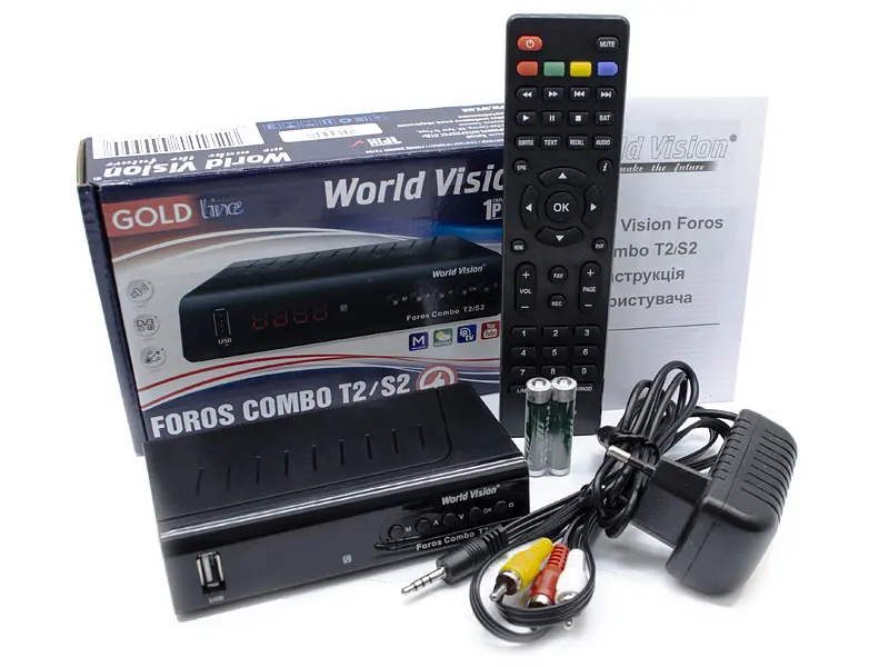 Комбинированный ресивер World Vision Foros Combo - фото 4