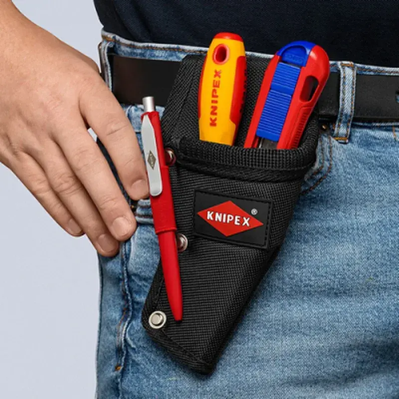 Сумка для інструмента KNIPEX поясна для 2-х інструмантів (00 19 75 LE) - фото 6