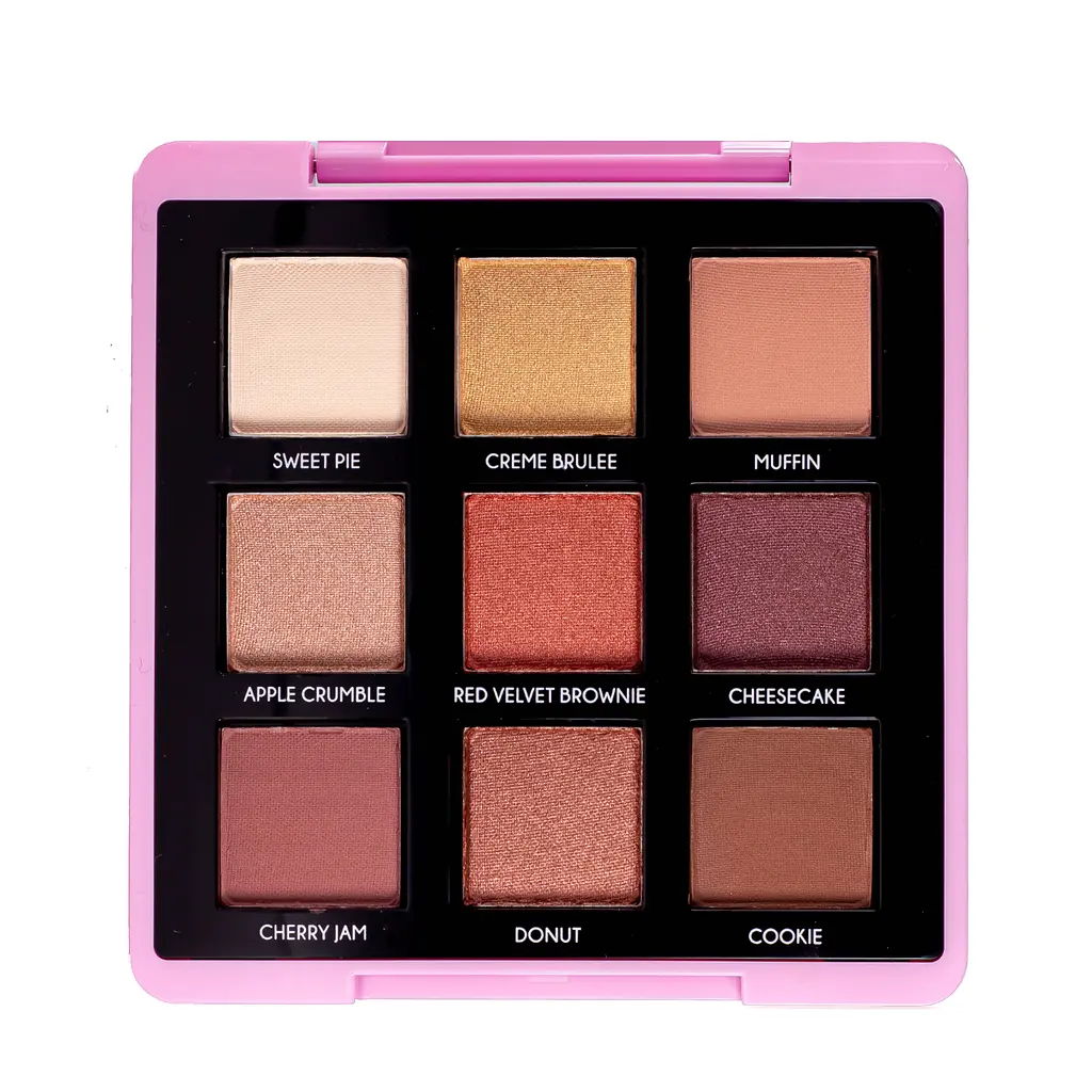 Палетка тіней для повік TopFace Maestro Academy Eyeshadow Bar 9 відтінків № 003 - фото 5