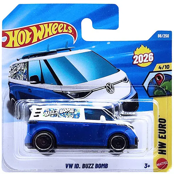 Базова машинка Hot Wheels HW Euro VW ID. Buzz Bomb колір в асортименті (5785) JJL95 - фото 2