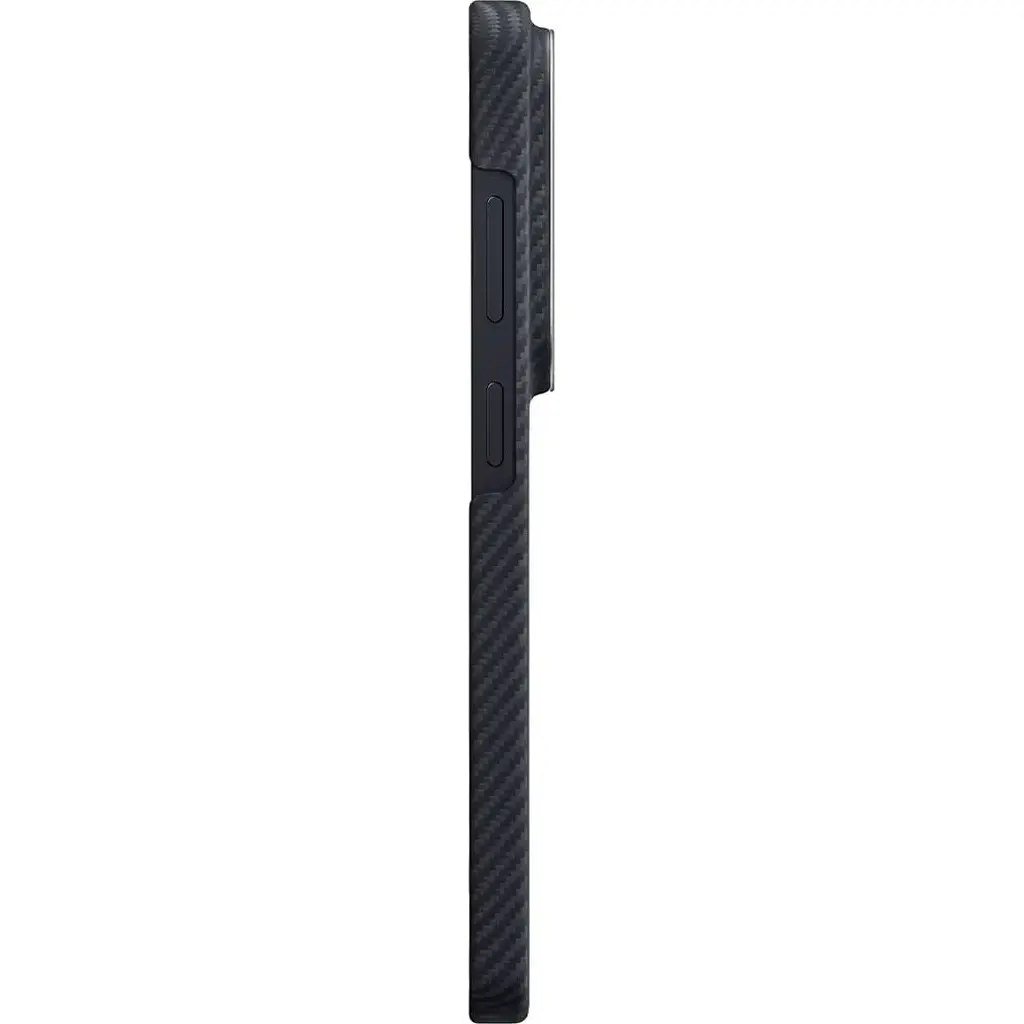 Чохол Pitaka Edge Case Aaron Button 600D Twill для Samsung Galaxy S26 Plus Black/Grey (KS2601S) - фото 6