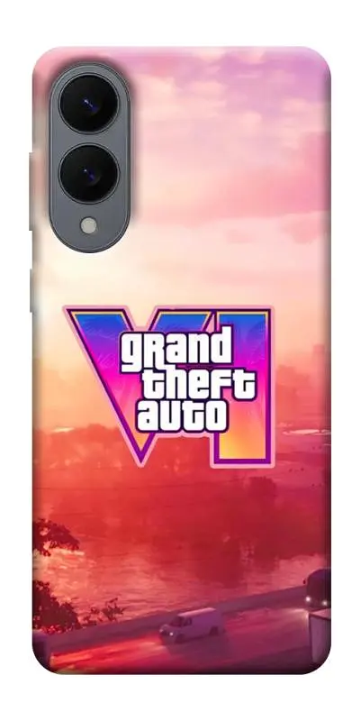 TPU чохол Demsky GTA VI Vice City для Samsung Galaxy S25 Edge