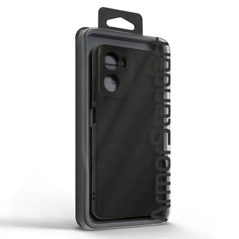Чохол до мобільного телефона Armorstandart Matte Slim Fit Motorola G05 / E15 Camera cover Black (ARM82997) - фото 5