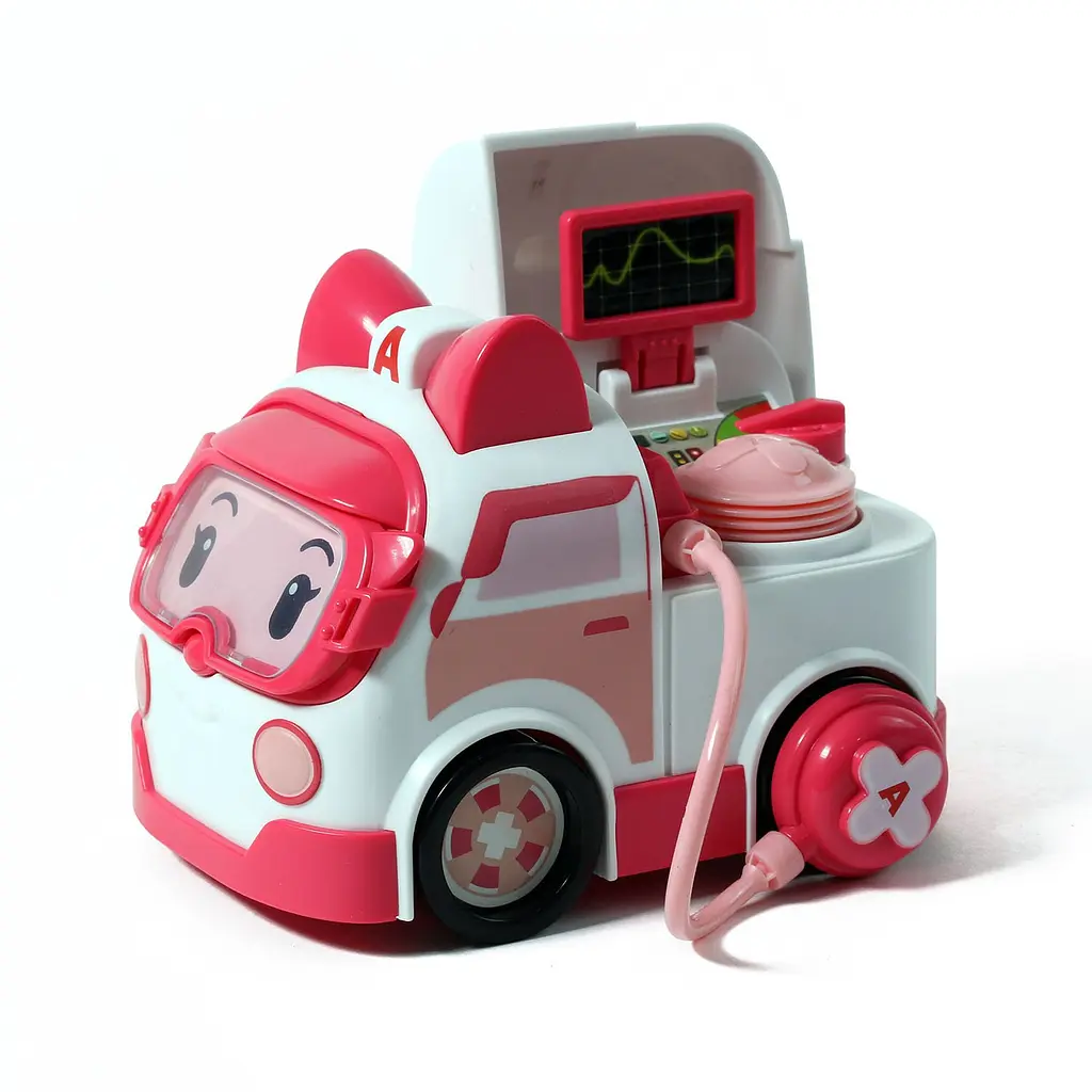 Машинка Robocar Poli Ембер з аксесуарами (83393) - фото 2