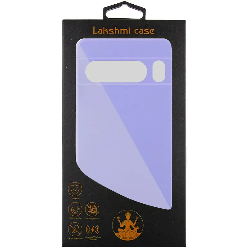 Чохол Silicone Cover Lakshmi Full Camera (AAA) для Google Pixel 9 Pro Бузковий / Dasheen - фото 4