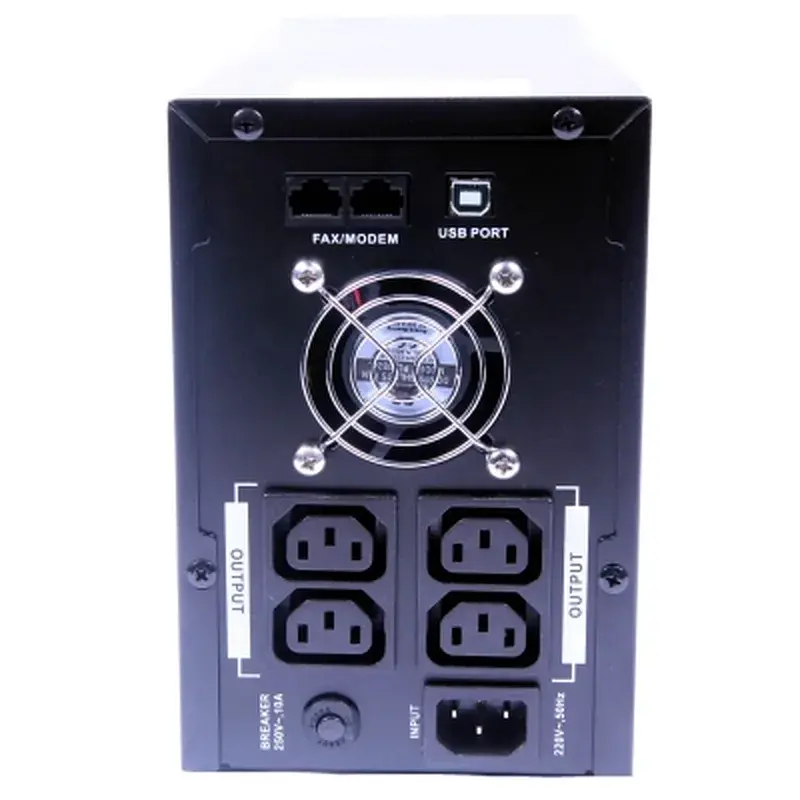 Пристрій безперебійного живлення SVC VP-2000-LCD 2000VA (VP-2000-LCD) - фото 2