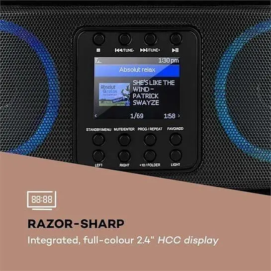 Интернет радио Бумбокс Auna Roadie Smart (10034031) - фото 7