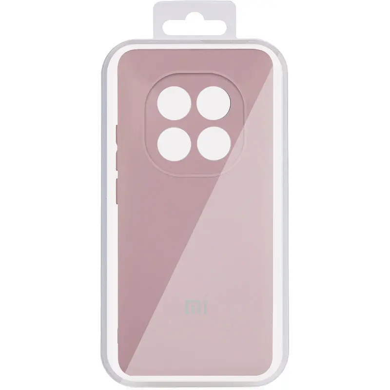 Чехол Silicone Cover Lakshmi Full Camera (AA) with logo для Xiaomi Poco X7 Розовый / Pink Sand - фото 3