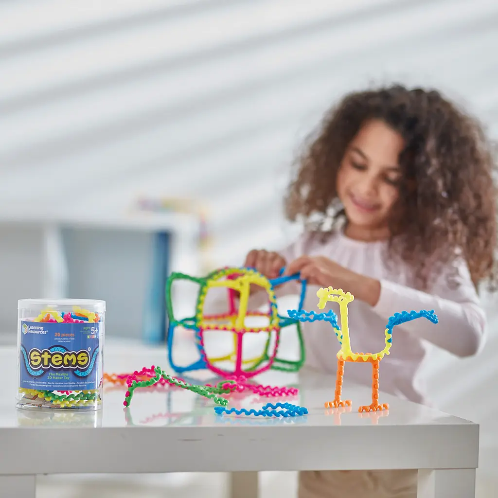 Конструктор Learning Resources Радужные зигзаги, 20 деталей (LSP8593-UK) - фото 7